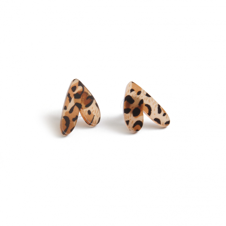 brinco amma animal print