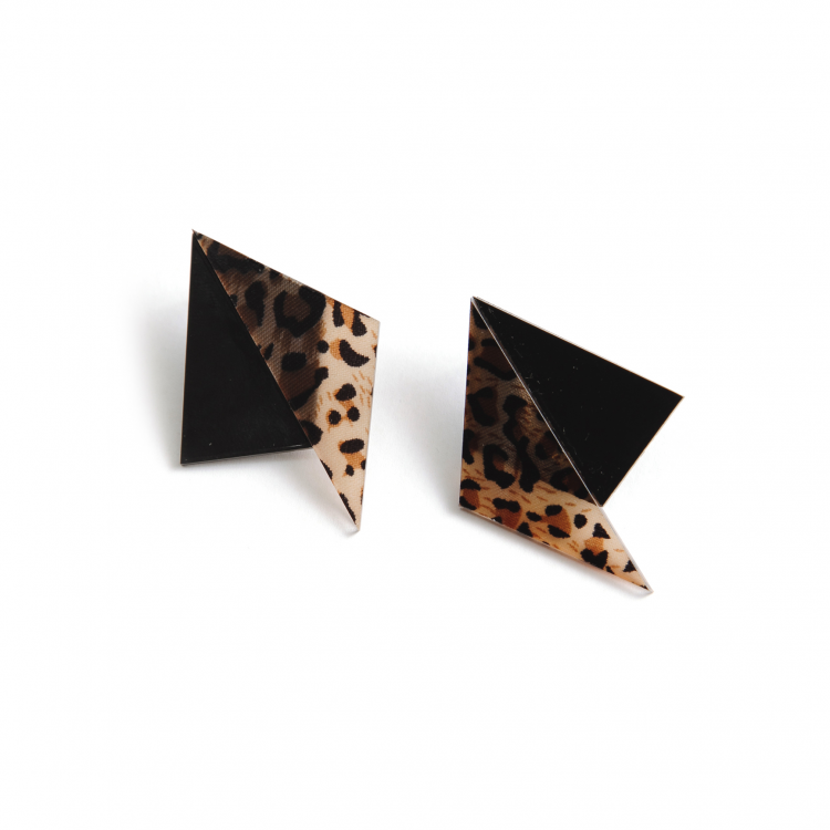 brinco trim animal print