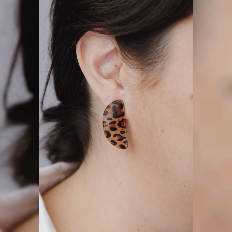 brinco lah animal print