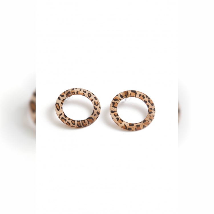 brinco moon animal print